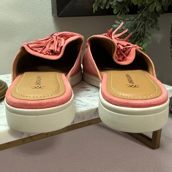 Johnston & Murphy Pink Tassel Loafers 9M NWT - Picture 4 of 7